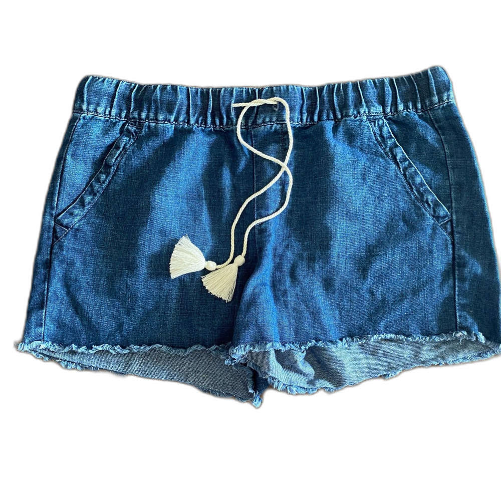 Loft Dark Chambray Cutoff Shorts Women's 28/6